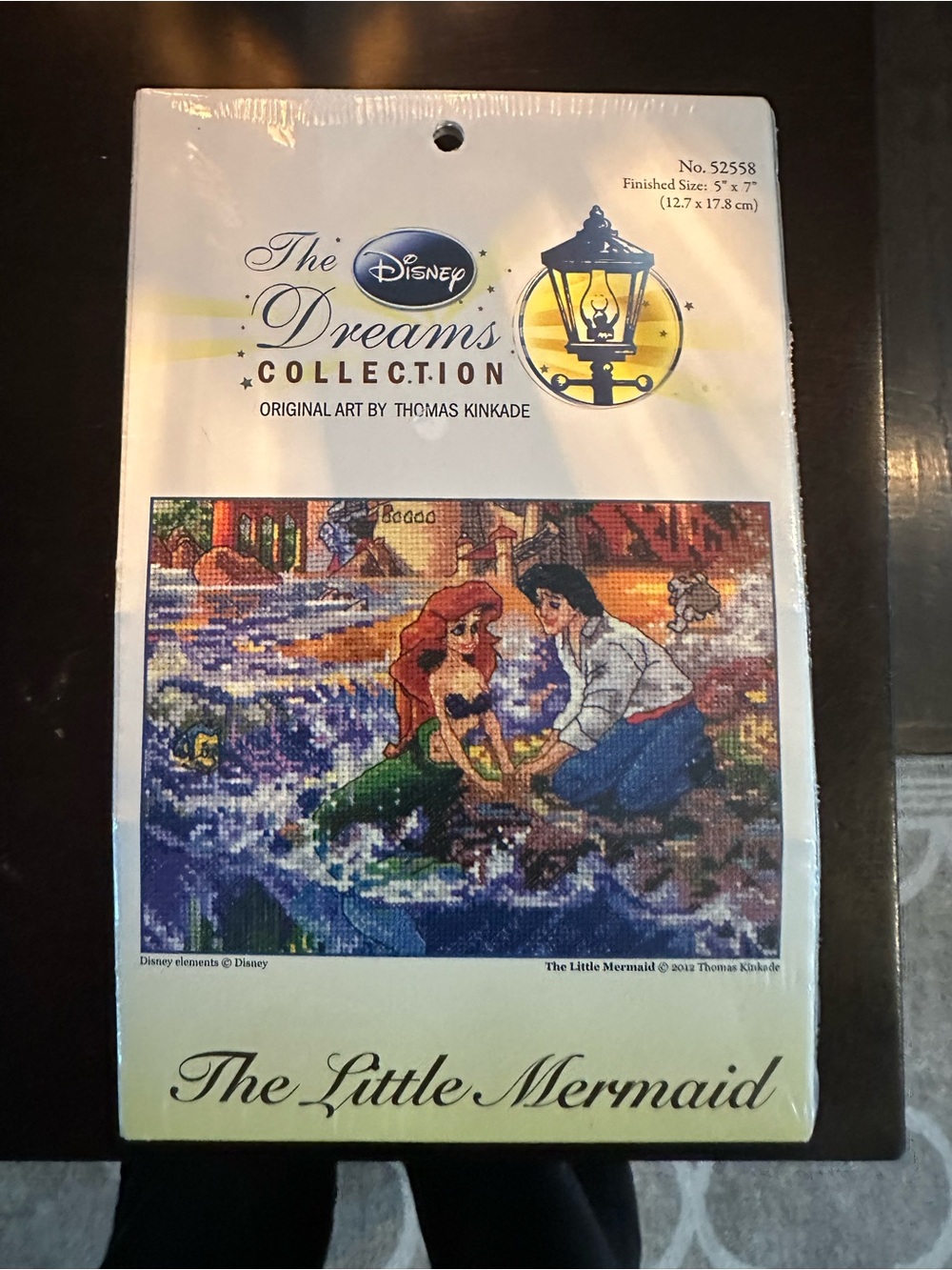 Disney Dreams The Little Mermaid Cross Stitch Kit - New